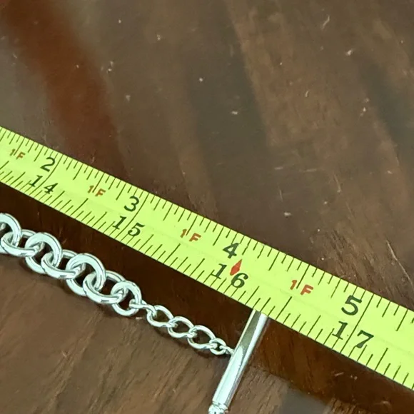 Tiffany & Co. Silver Heart Tag Toggle Necklace - Picture 9 of 10